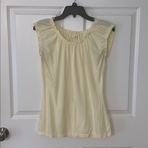 Light Yellow Ann Taylor Loft Shirt